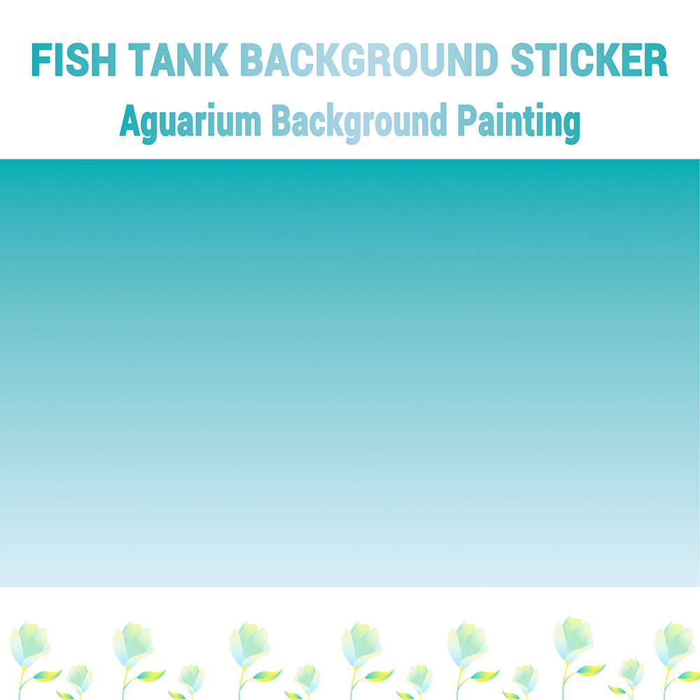 Marine Aquarium Glue - Blue and White Gradient, Fish Tank