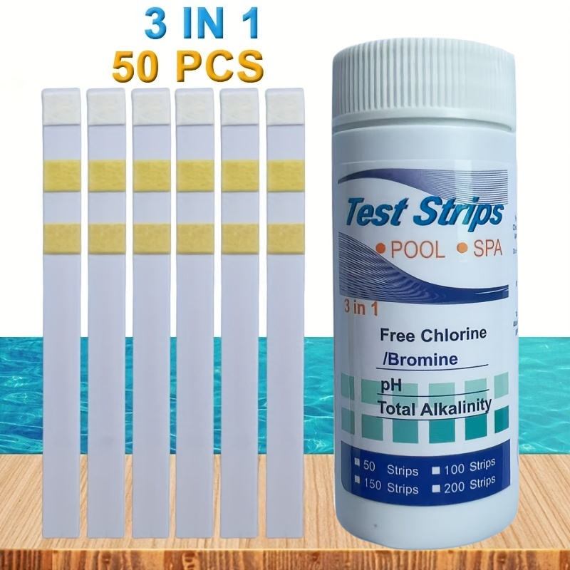 Marine Aquarium Bacteria - Chlorine PH Test Strips SPA Swimming