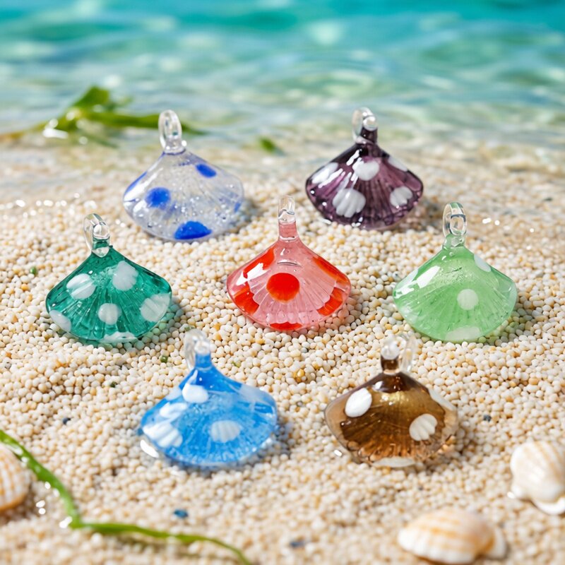 Marine Aquarium & Regional Centre Photos - Colorful Mini Sea Shell Charm Glass