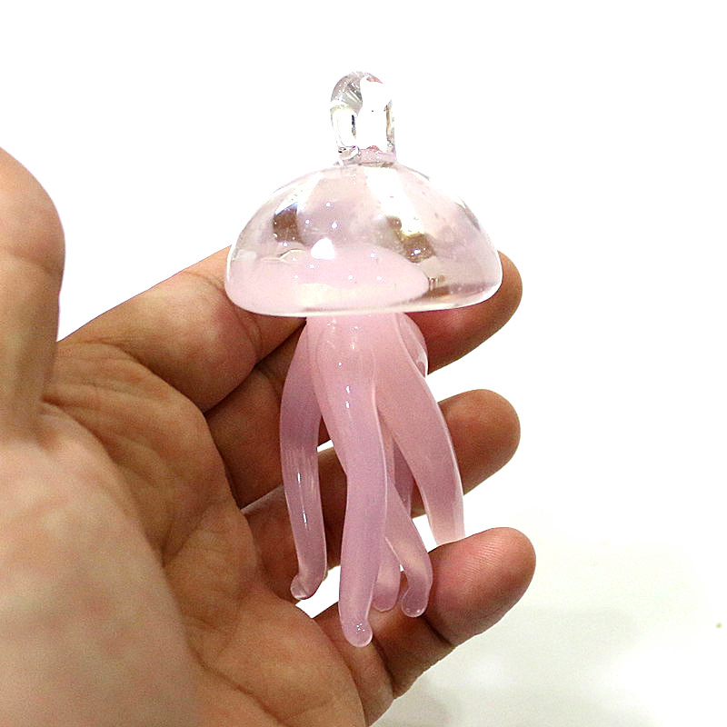 Marine Aquarium & Regional Centre Photos - Pink Jellyfish Glass Pendant Cute Marine
