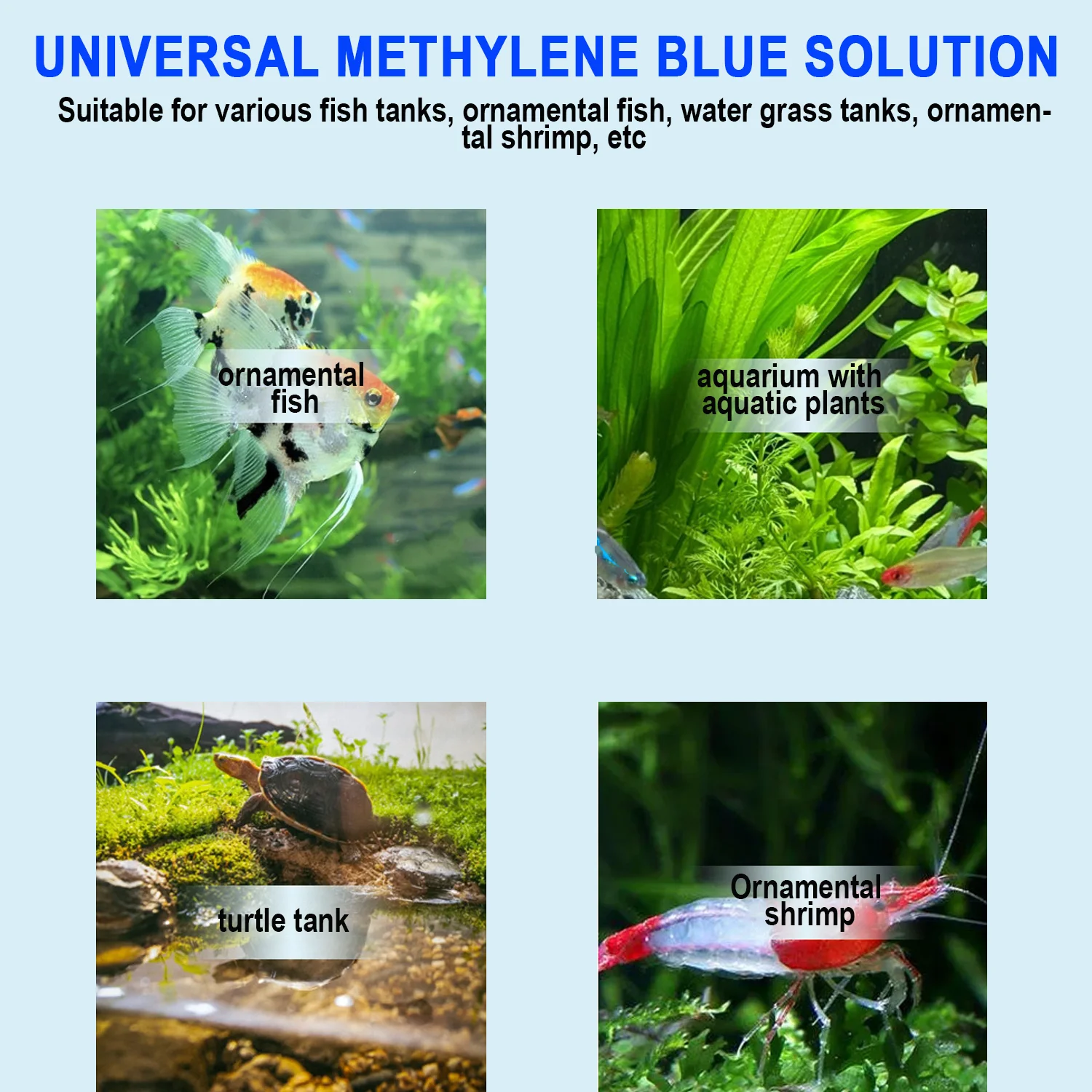 Methylene Blue Aquarium Fish T - огляд і ціна Marine Aquarium Bacteria