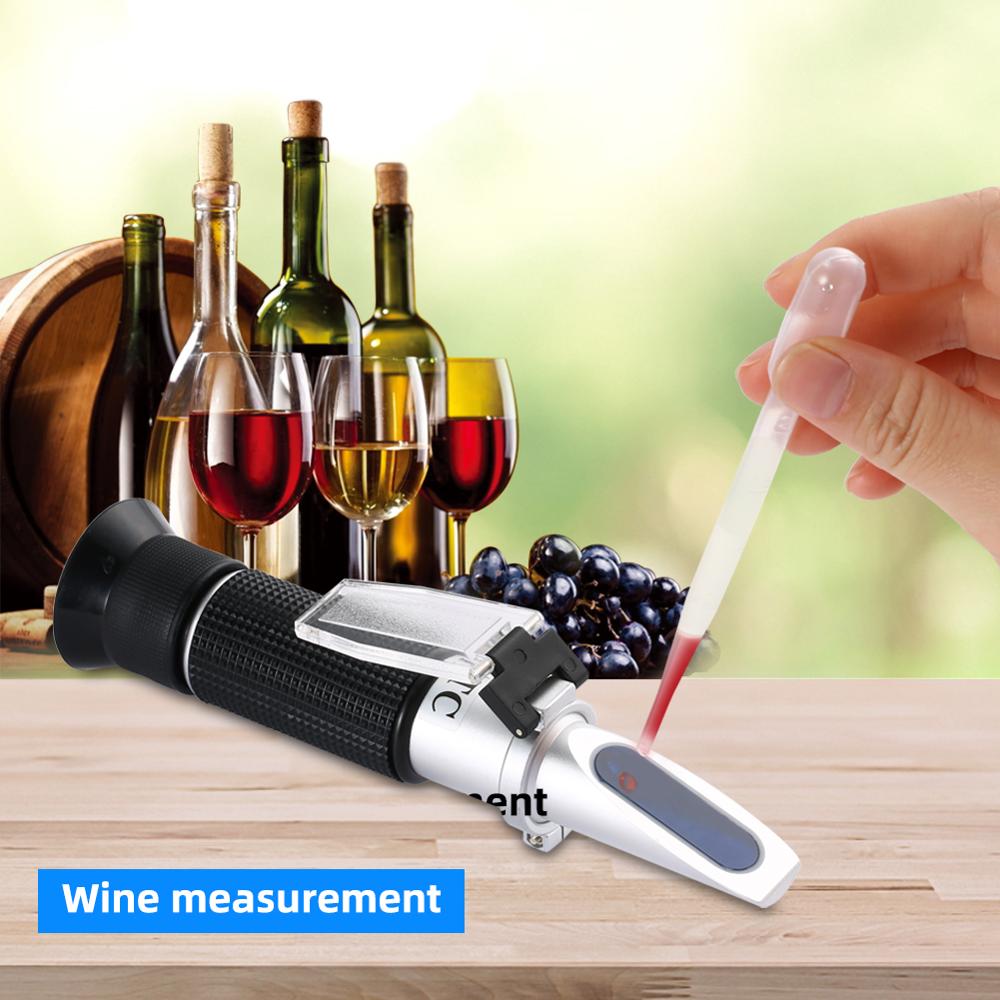0-40% Brix 0-25% Alcohol Grape - огляд і ціна Marine Aquarium Refractometer