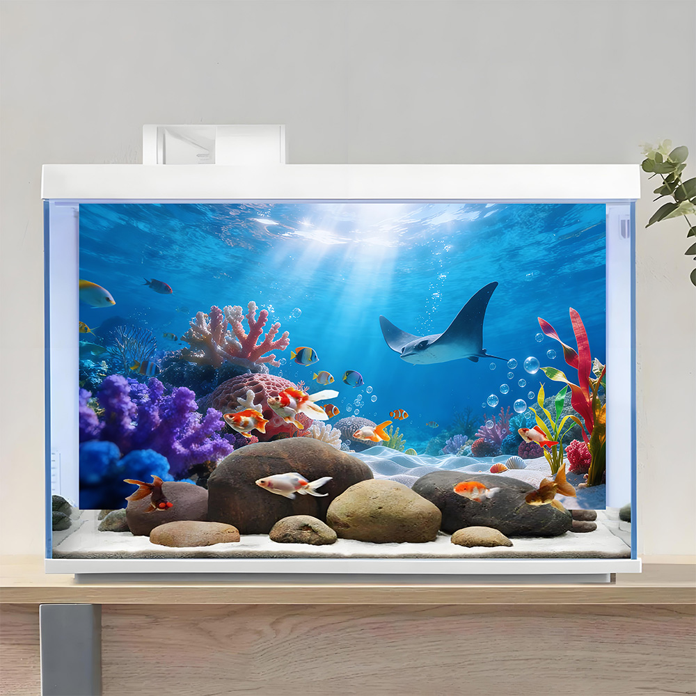 Aquarium Background Sticker,   - огляд і ціна Marine Aquarium Glue