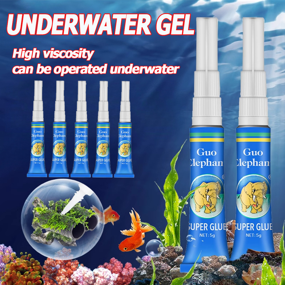 3/5/10Pcs Fish Tank Landscapin - огляд і ціна Marine Aquarium Glue