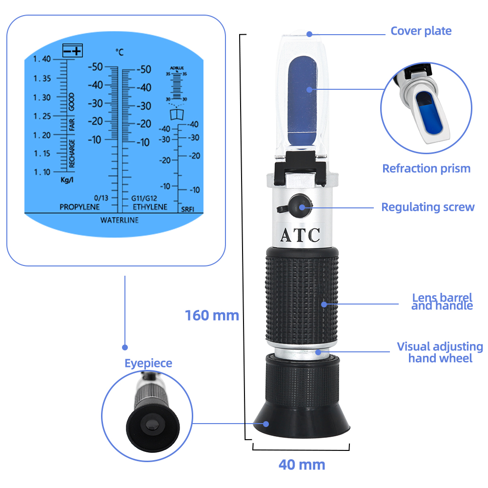 4 in 1 Hand Held Car Refractom - огляд і ціна Marine Aquarium Refractometer