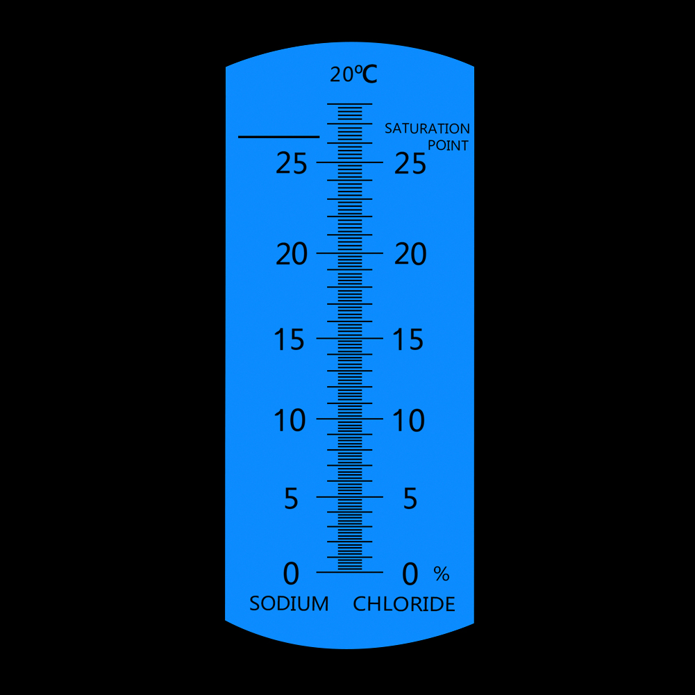 Yieryi Portable 0-28% Salinity - огляд і ціна Marine Aquarium Refractometer