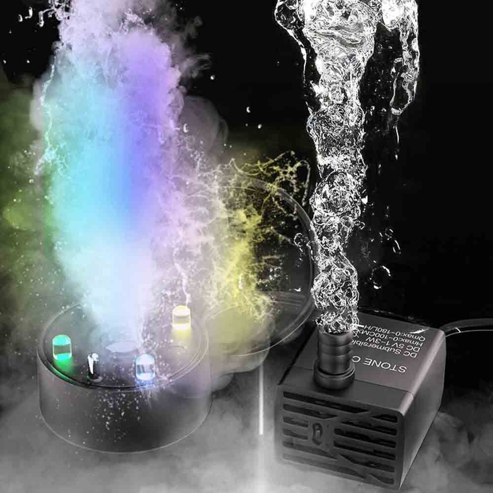 2-IN-1 Mist Maker Colorful LED - огляд і ціна Marine Aquarium Mini