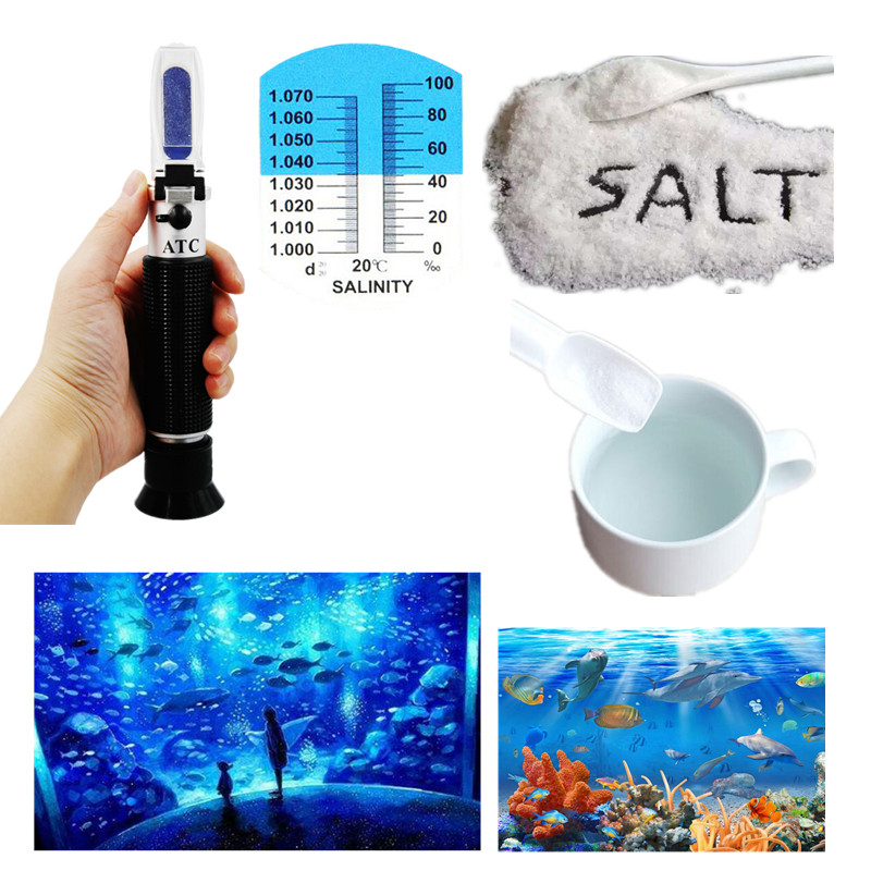 Salinity Refractometer 0-10% 1 - огляд і ціна Marine Aquarium Refractometer