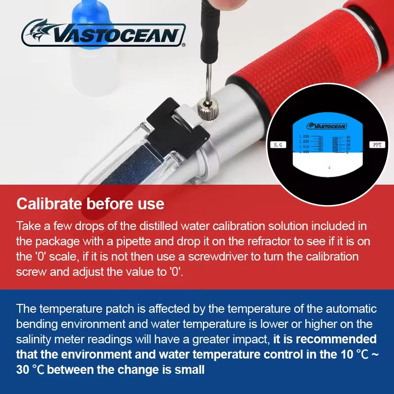 Vastocean Saltwater Refractome - огляд і ціна Marine Aquarium Refractometer