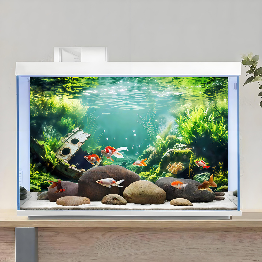 Aquarium Background Sticker,   - огляд і ціна Marine Aquarium Glue