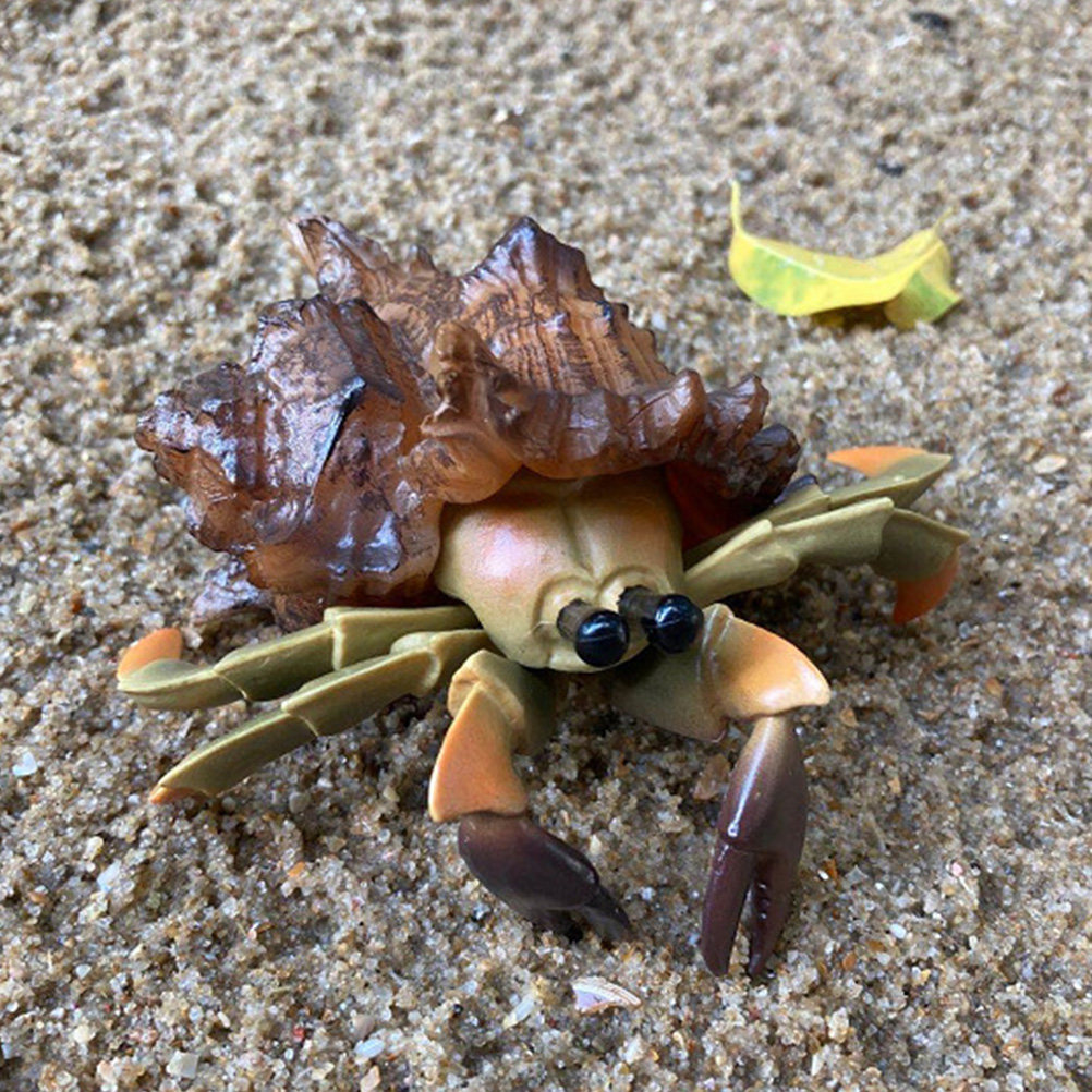 Realistic Plastic Hermit Crab  - огляд і ціна Marine Aquarium Hermit Crab