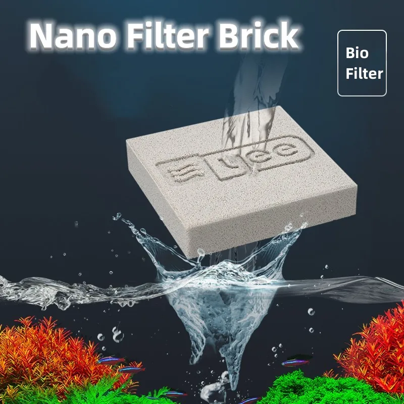 1/2pcs Fish Tank Nano Ceramic  - огляд і ціна Marine Aquarium Bacteria